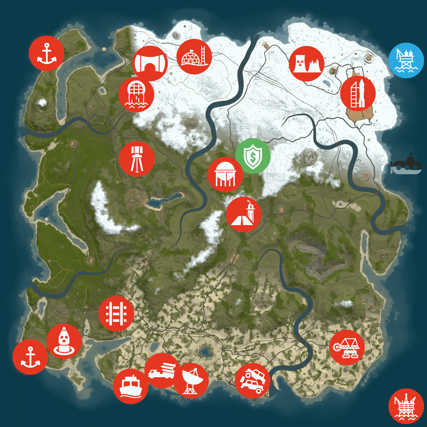 Rustoria Map Voting - Map 1
