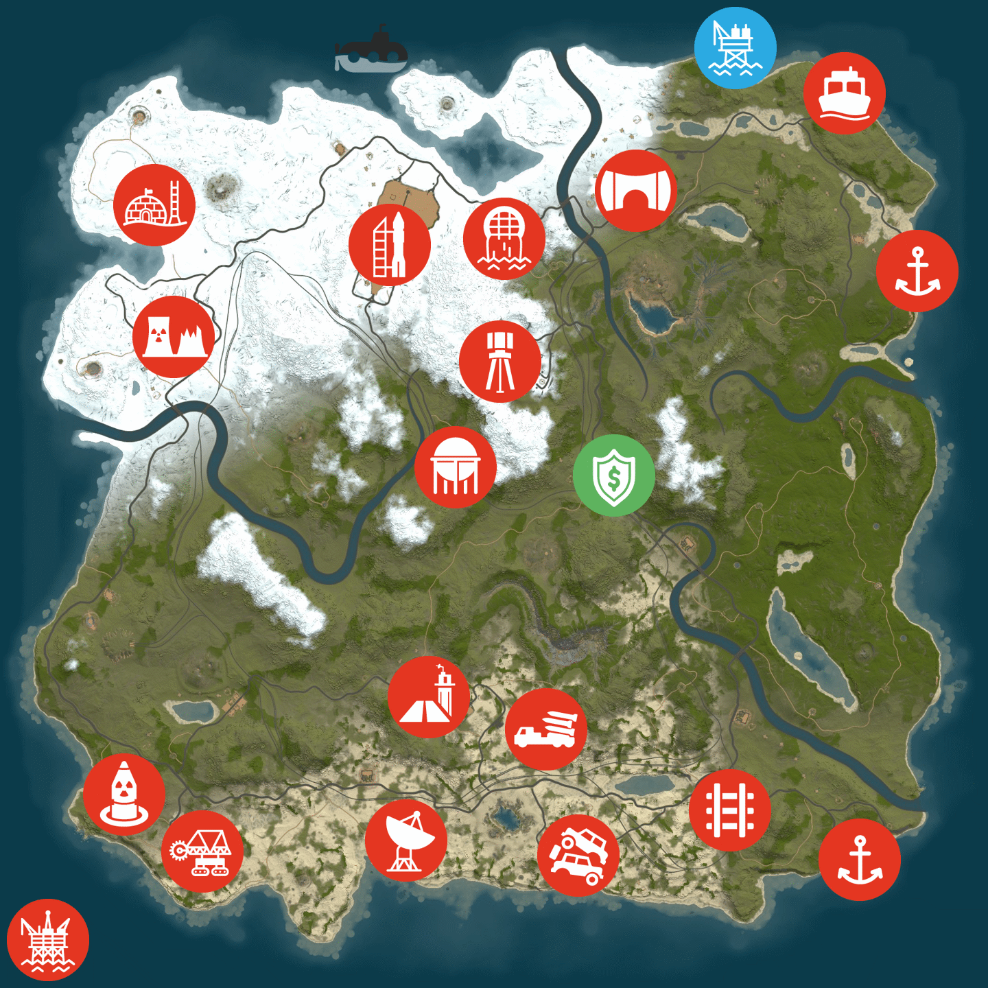 Rustoria Map Voting - Map 2